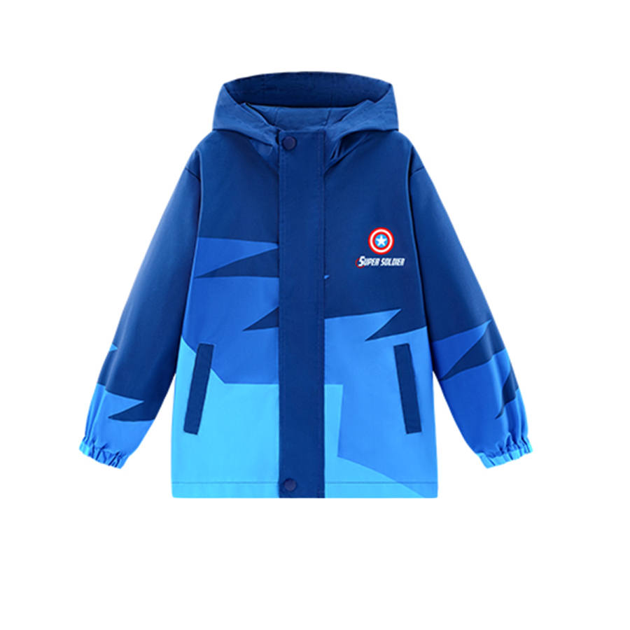 Disney Windbreaker Jacket Blue Captain America Kids'