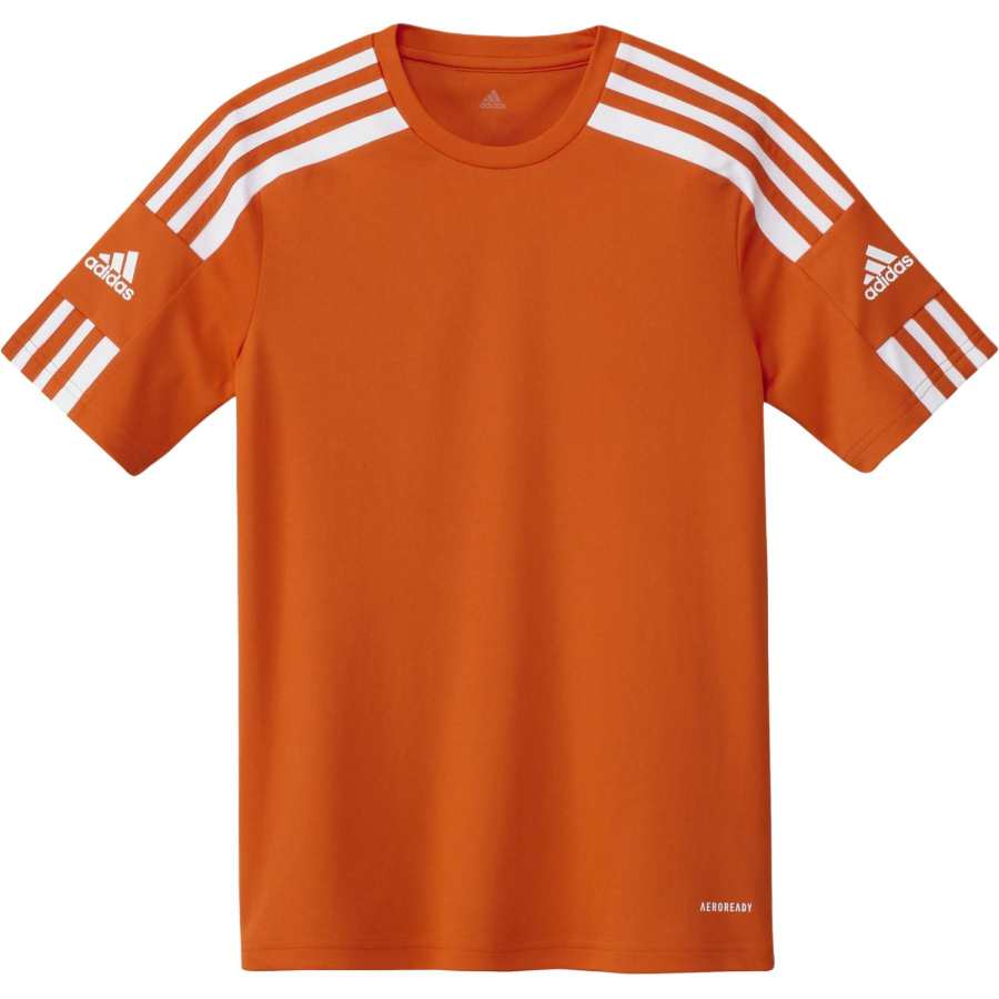 Adidas Adidas Kids' Apparel, Letter Logo Crew Neck Short Sleeved Set T Shirt Orange Kids'