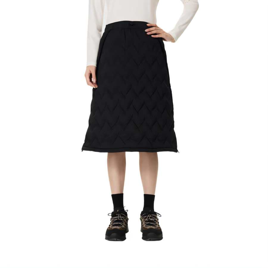 KOLON SPORT Casual Long Skirt Women's Black
