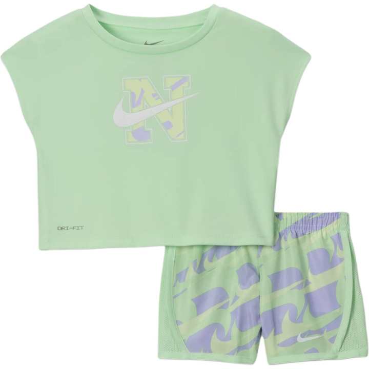 Nike Nike Kids Matching Sets Green Infant And Toddler