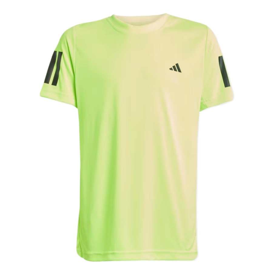Adidas Adidas Tennis3 Stripes T Shirt Clear Lemon Kids'