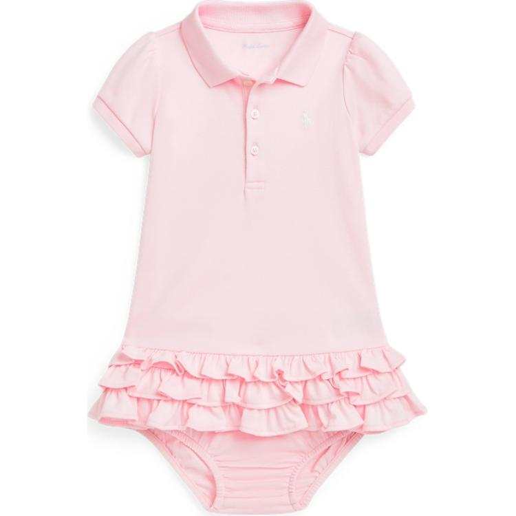 Polo Ralph Lauren Dress SS25 Pink Infant And Toddler