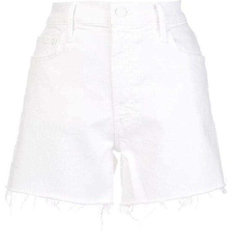 MOTHER Denim Shorts Women's White