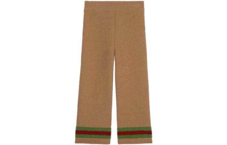 GUCCI Kids' GUCCI Knitted Sweatpants Khaki