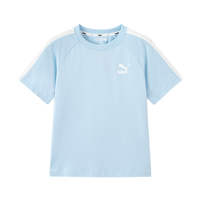 PUMA SportstyleT7 T Shirt Ice Blue Unisex