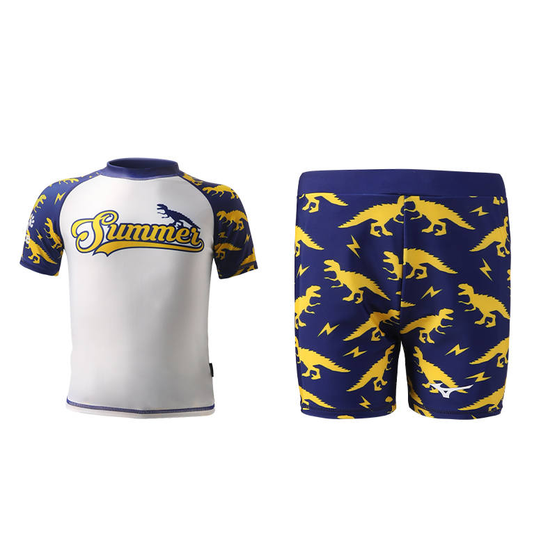 Mizuno Mizuno Kids' Swimsuit Blue Kids'