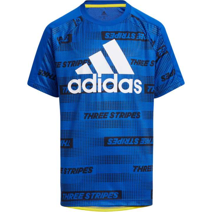 Adidas Adidas T Shirt Blue Children Aged 3 7 Years Old