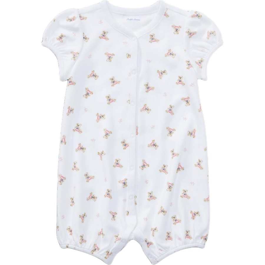 Polo Ralph Lauren Jumpsuit White Infant And Toddler