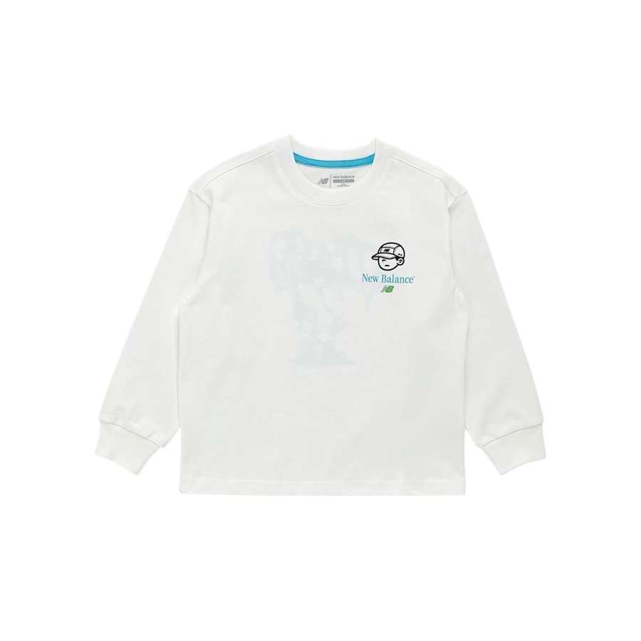 New Balance New Balance T Shirt White Children Aged 3 7 Years Old