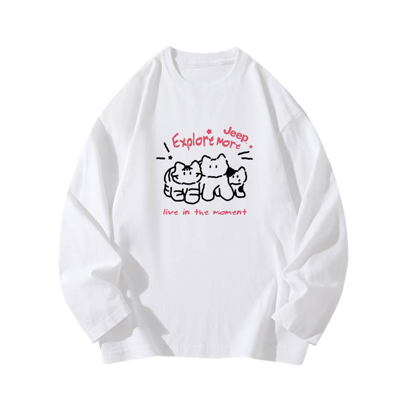 Jeep Grade School T Shirts Crew Neck Moderate