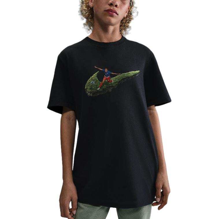 Nike Nike Mallory Swanson T Shirt Black Teenagers