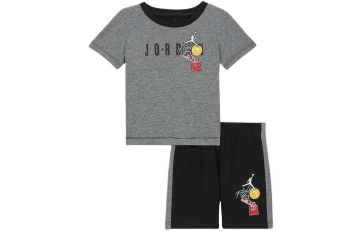 Jordan Jordan Infant And Toddler Suit Baby Black Gray
