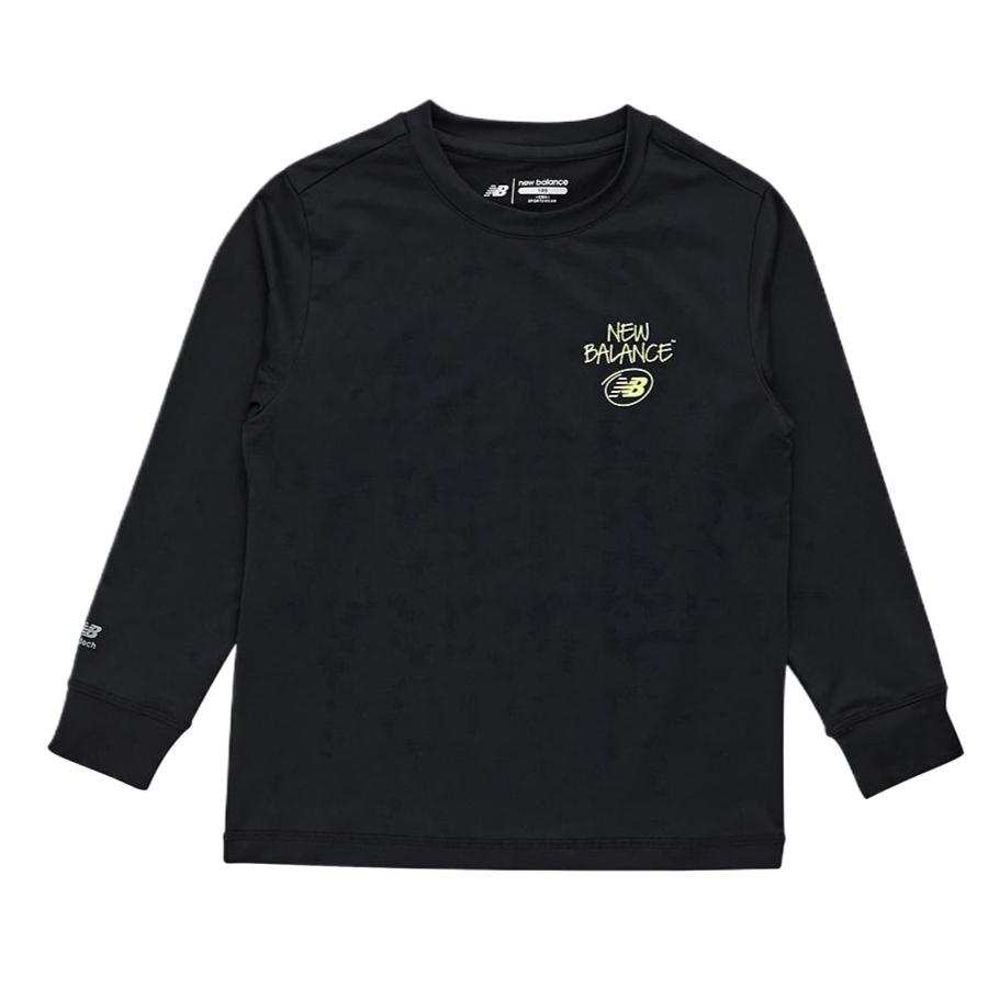 New Balance New Balance T Shirt SS25 Black Children Aged 3 7 Years Old