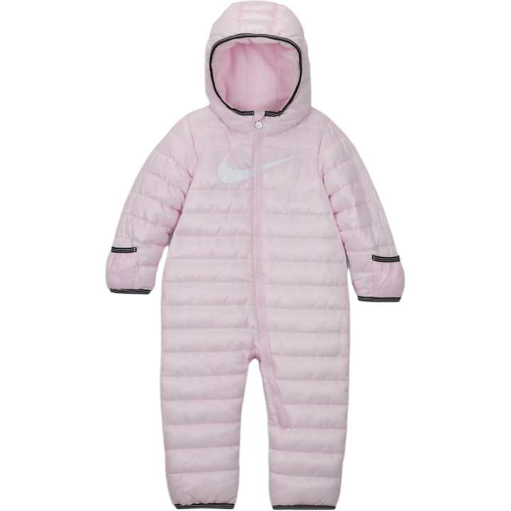 Nike Nike Jumpsuit Swoosh Pink Foam Infant And Toddler