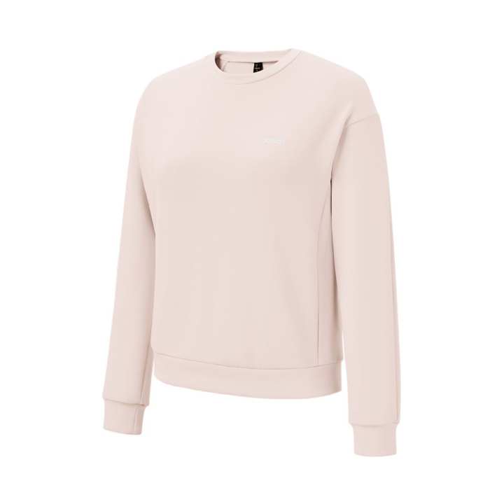 Adidas Adidas Sweatshirts Women's Pink Crew Neck Moderate