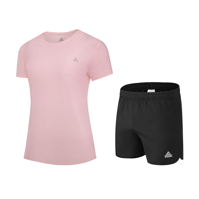 PEAK Fitness Set Women's Black+Pink