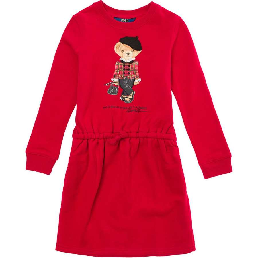 Polo Ralph Lauren Dress Red Kids'