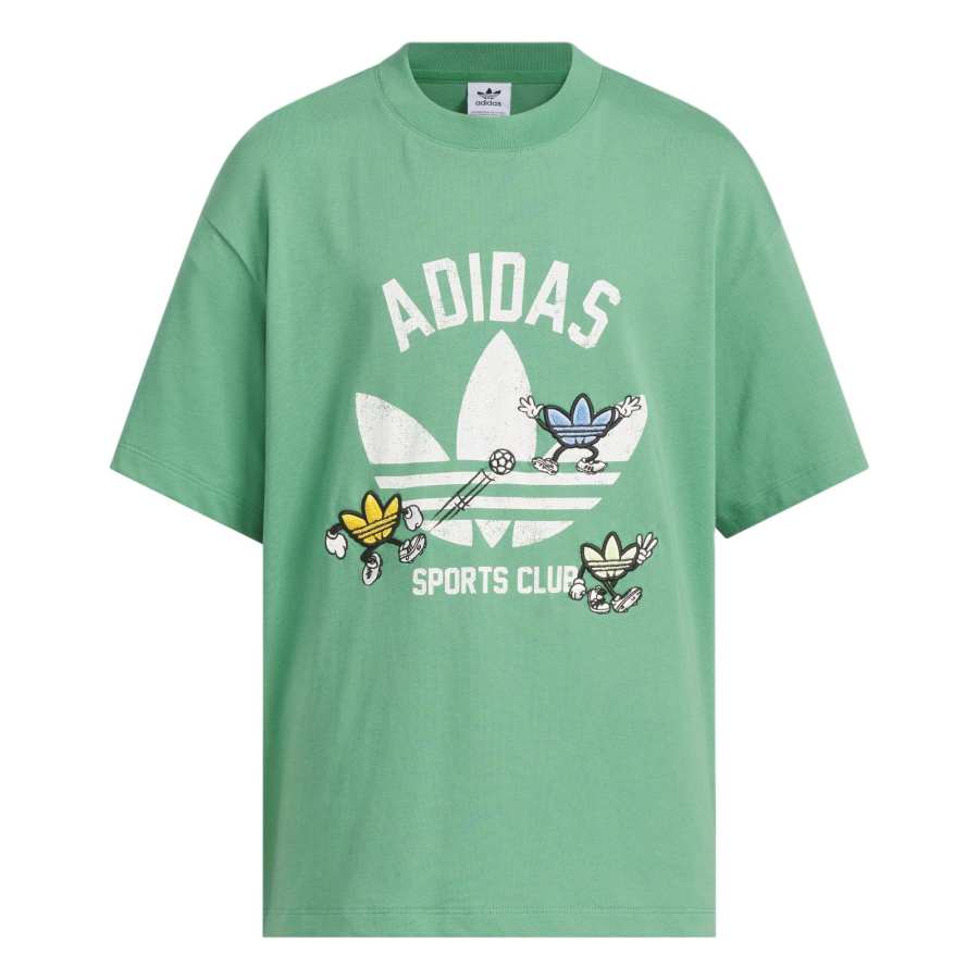Adidas Originals RETRO T Shirt Soft Green