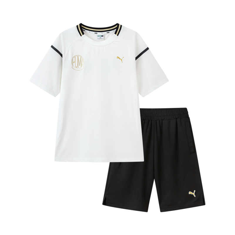 PUMA Casual Sportswear Performance SS25 Raw White Kids'