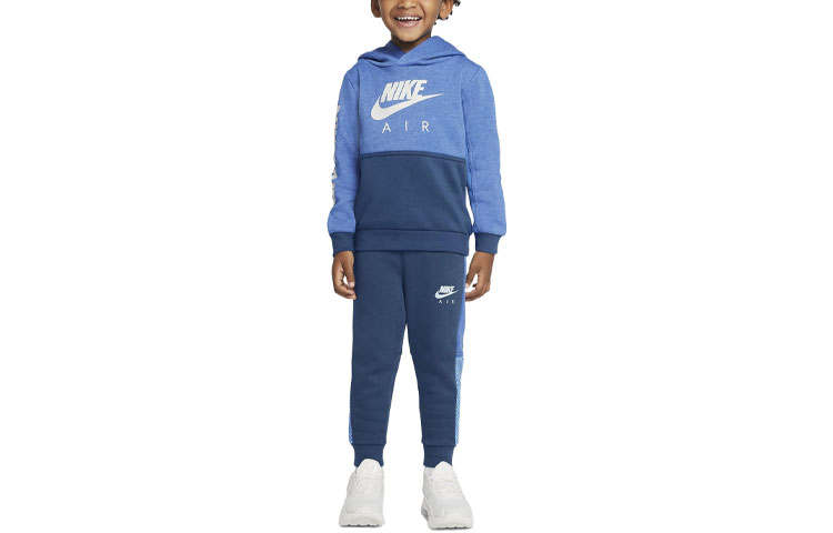Nike Nike Kids Matching Sets Kids' Apparel Sportswear Deep Sea Blue Infant And Toddler