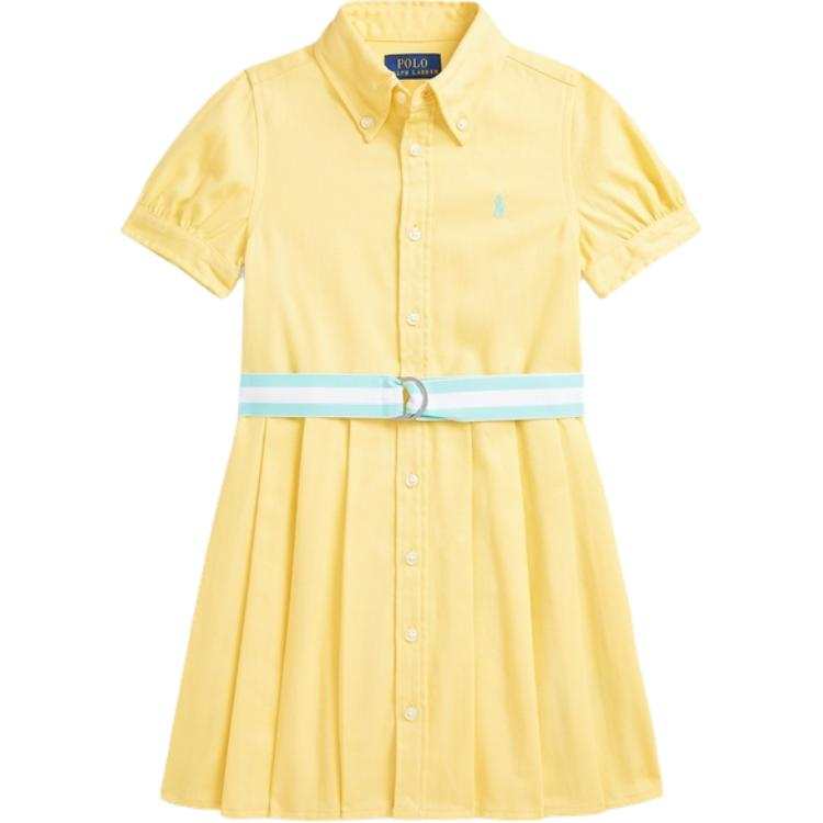 Polo Ralph Lauren Dress SS25 Corn Yellow Kids'