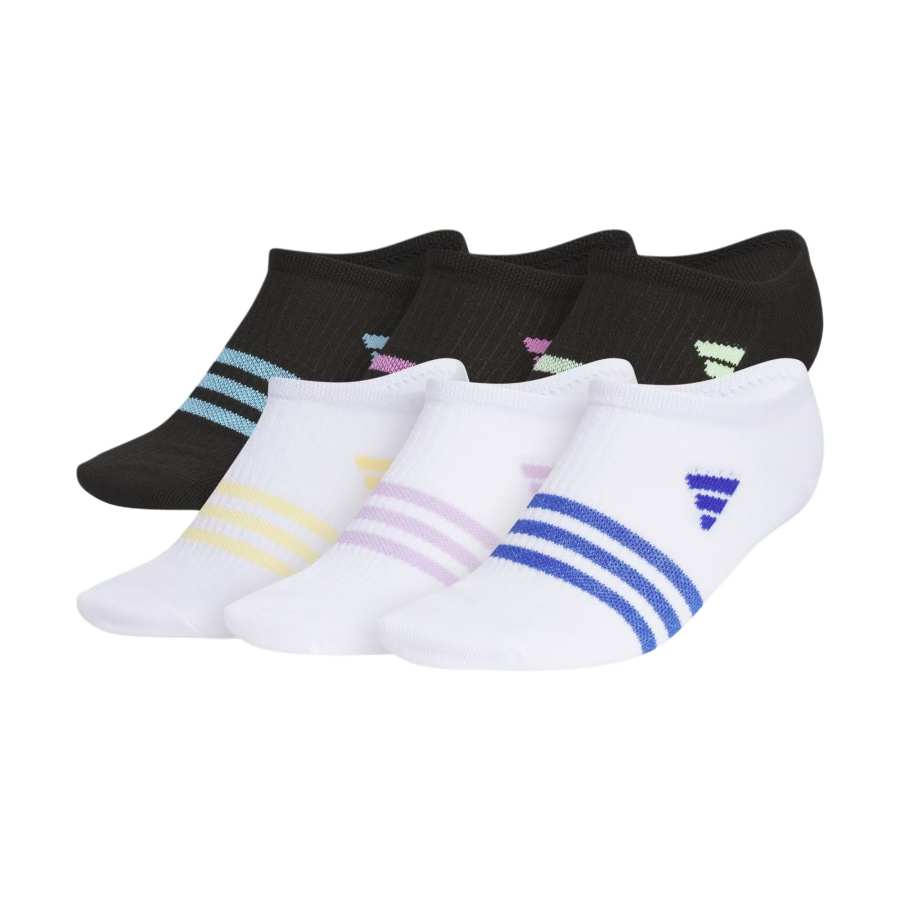 Adidas Adidas SUPERLITE 3.0 6 PACK NO SHOW SOCKS KIDS Socks 6 Pack Kids'