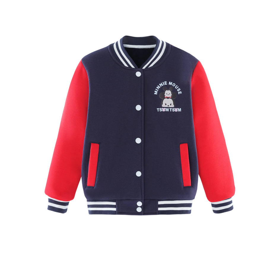 Disney Baseball Jacket Song Series Navy Blue Children Aged 3 7 Years Old