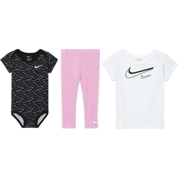 Nike Nike Infant And Toddler Suit Baby Black+Pink+White