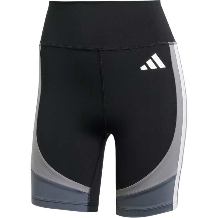 Adidas Adidas Women's Optime Essentials Stash Pocket 7 Inch Short Leggings Black