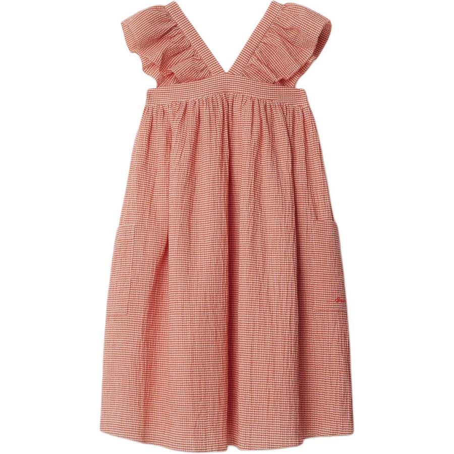 Burberry Dress Orange Red Women's