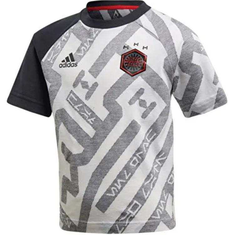 Adidas Adidas T Shirt White/Black Children Aged 3 7 Years Old