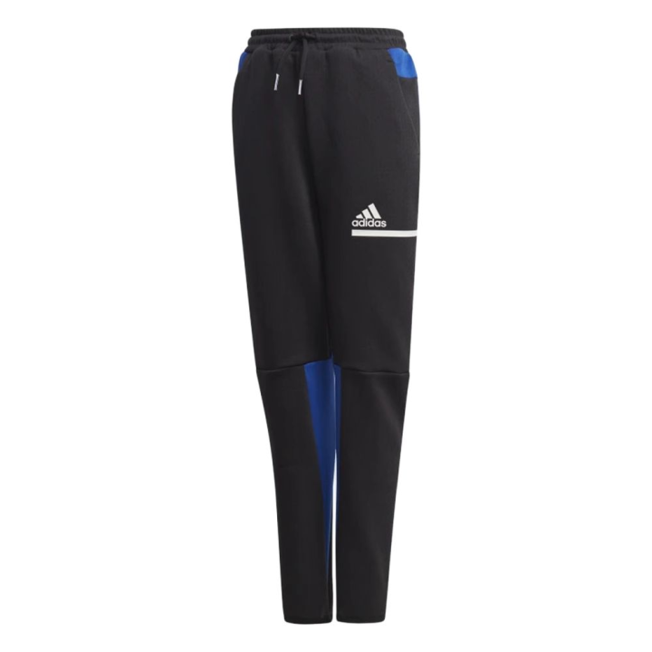 Adidas Adidas Knitted Sweatpants Black Blue Teenagers