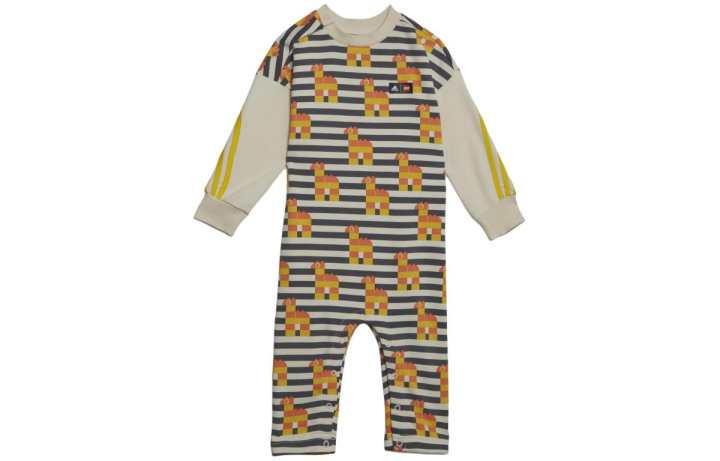 Adidas Adidas Jumpsuit Lego® Bodysuit Brown Infant And Toddler