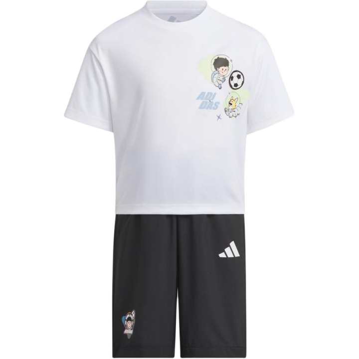 Adidas Adidas Casual Sportswear Set White/Black Children Aged 3 7 Years Old