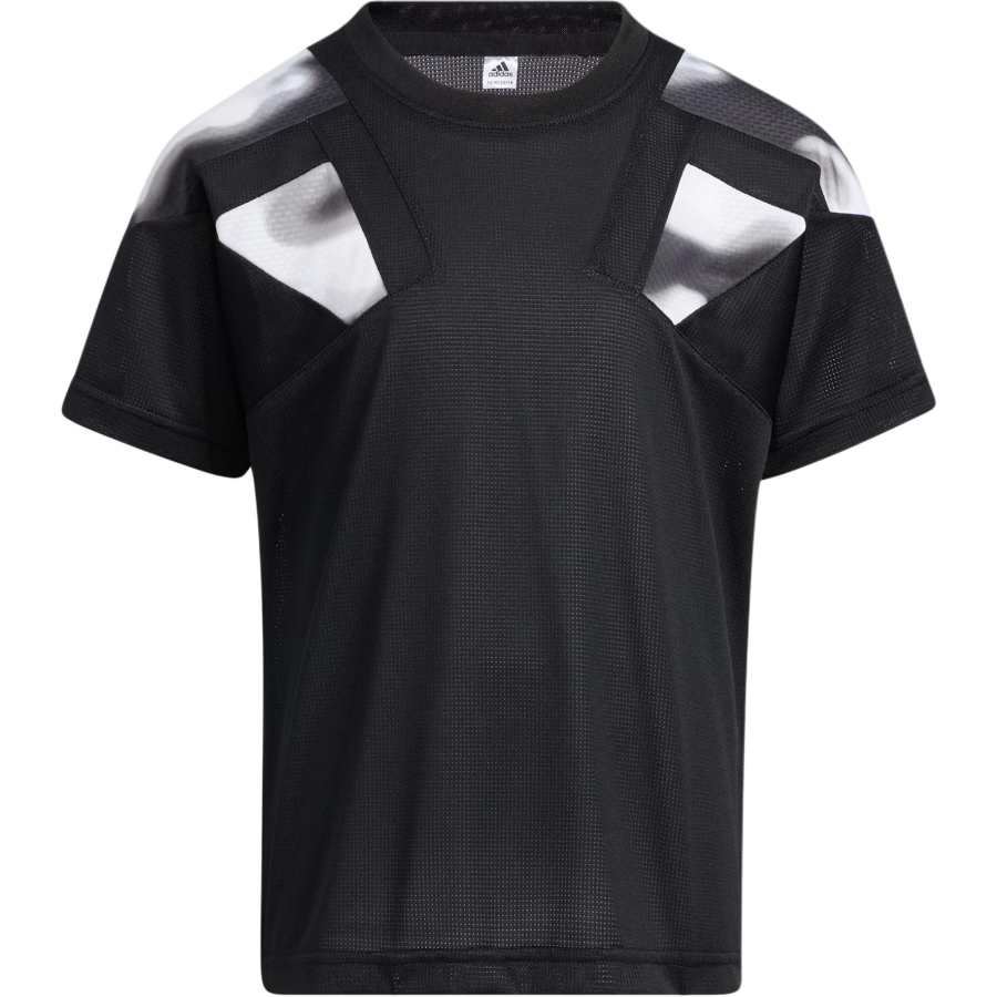 Adidas Adidas AEROREADY T Shirt Black/White Children Aged 3 7 Years Old