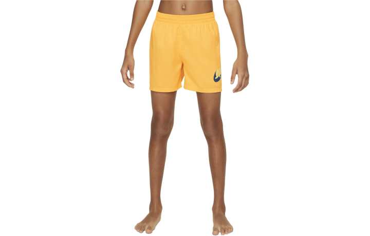 Nike Nike Kids' Swimsuit Swim Scribble Laser Orange Kids'