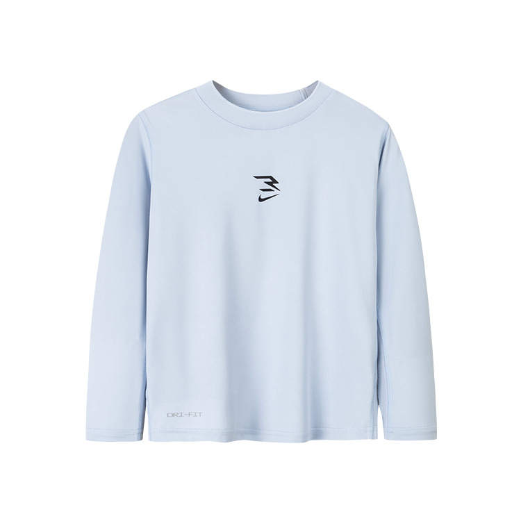 Nike Nike 3Brand T Shirt Heather Blue Teenagers