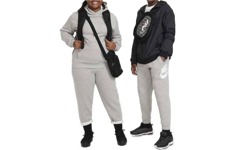 Nike Nike Club Fleece Knitted Sweatpants Kids' Gray