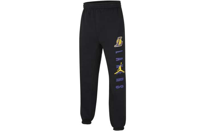 Jordan Jordan NBA Los Angeles Lakers Statement Edition Knitted Sweatpants Kids' Black