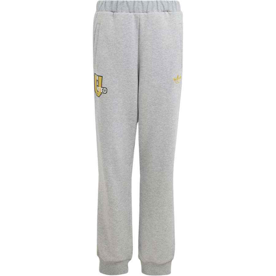 Adidas Originals Knitted Sweatpants VRCTMUFC MANCHESTER UNITED Medium Heather Gray Children Aged 3 7 Years Old