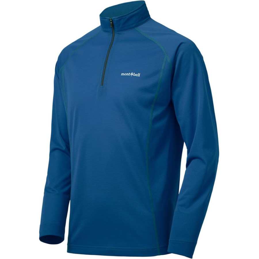 MONTBELL T Shirts Men's Stand Collar