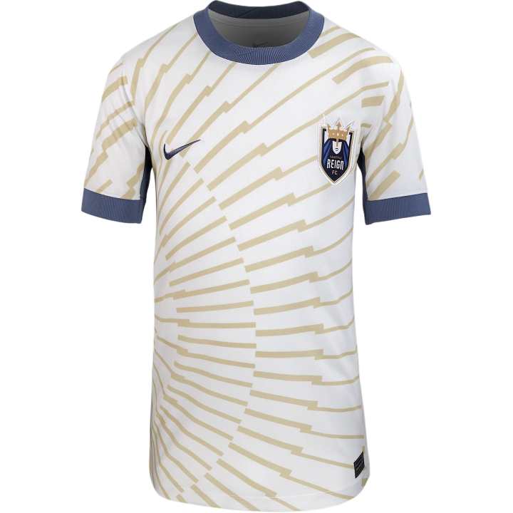 Nike Nike NWSLDri Fit T Shirt Summit White/Team Gold Teenagers