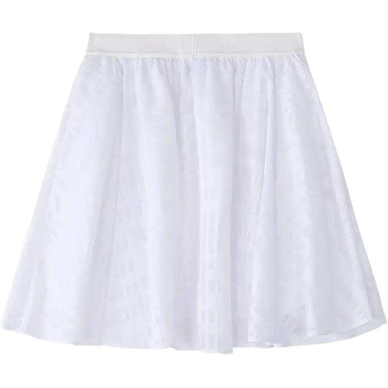 FILA KIDS Solid Color Moderate Kids' Bottom Teenagers White