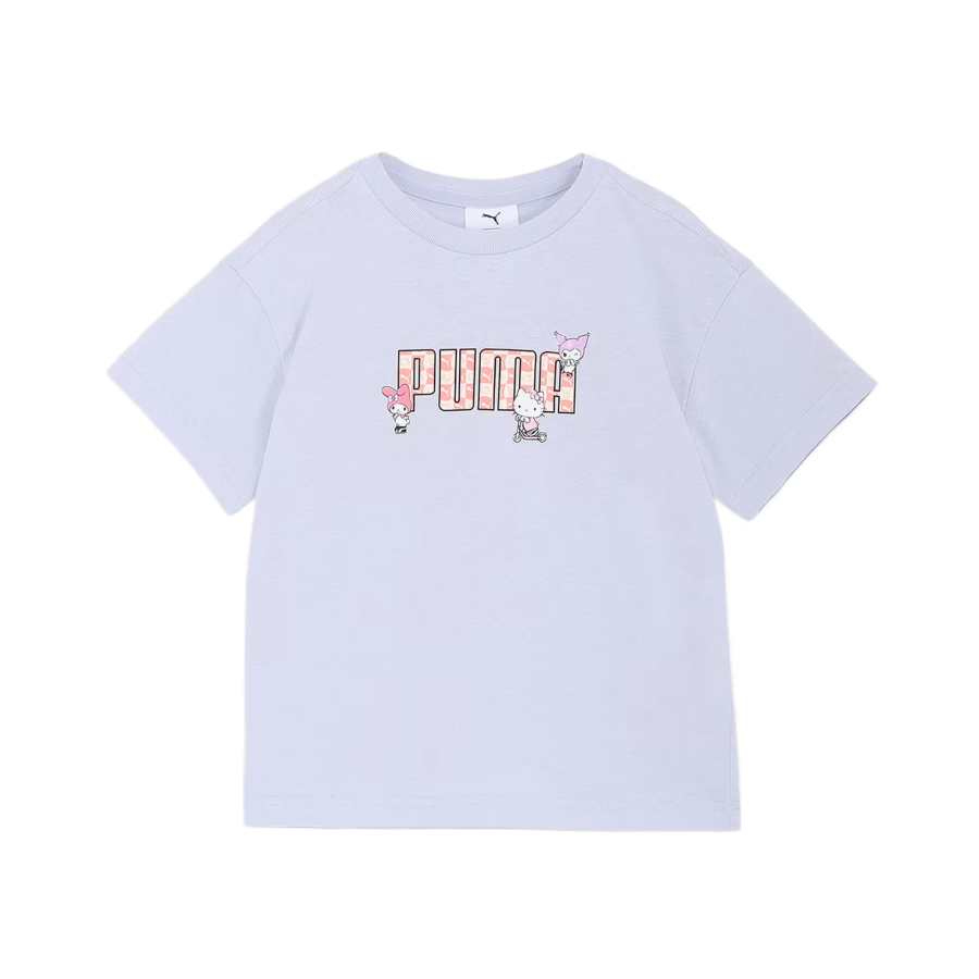 PUMA T Shirt Light Blue Children Aged 3 7 Years Old