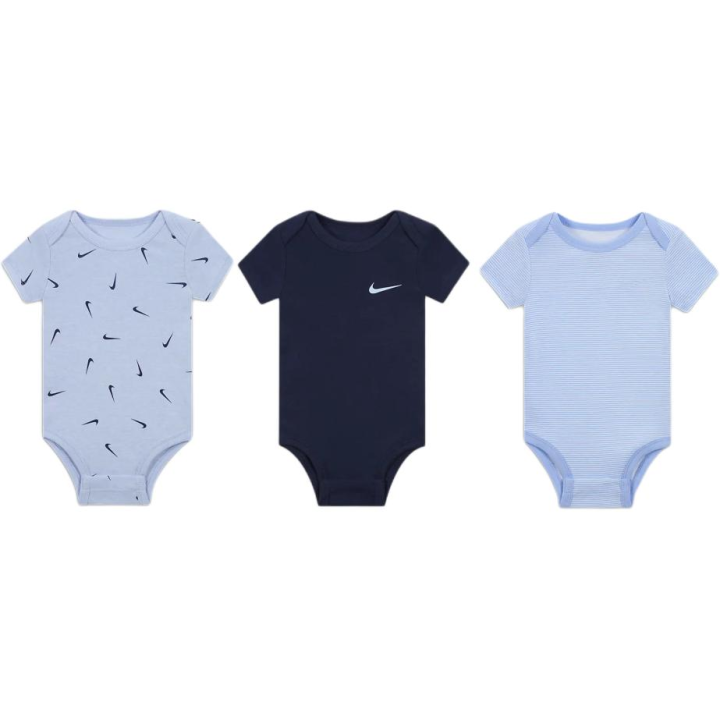Nike Nike Jumpsuit Essentials 3 Pack Cobalt Blue Infant And Toddler