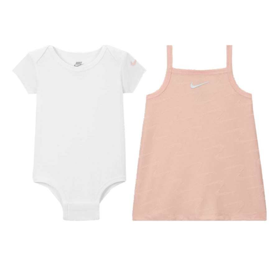 Nike Infant And Toddler Nike Skirt Set Swoosh Pink