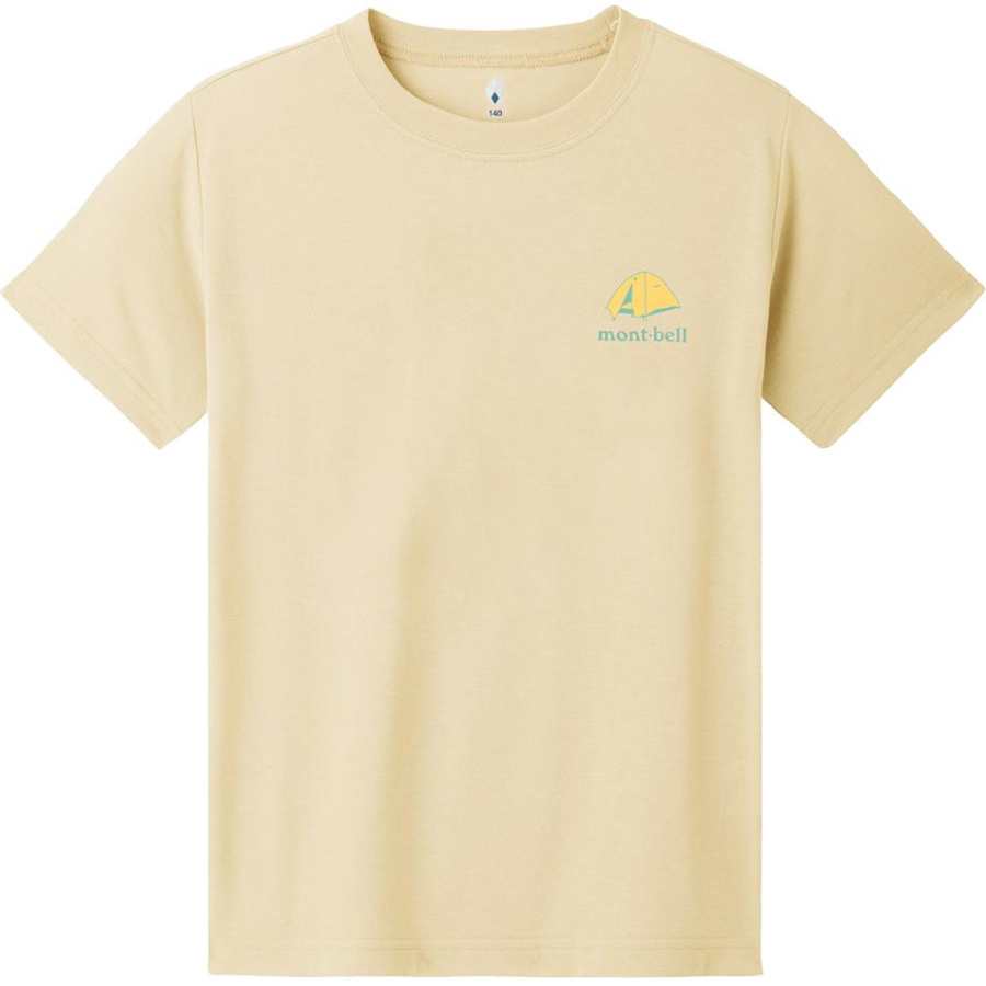 MONTBELL Kids T Shirts Crew Neck