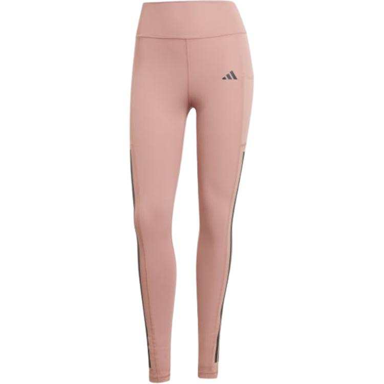 Adidas Adidas Free Shipping With AdiClub Optime 3 Stripes Full Length Leggings