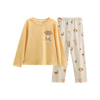 FENTENG Underwear Set Apricot Yellow Kids'