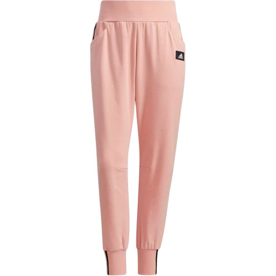 Adidas Adidas Sports Pants Women's Pink/Black Color